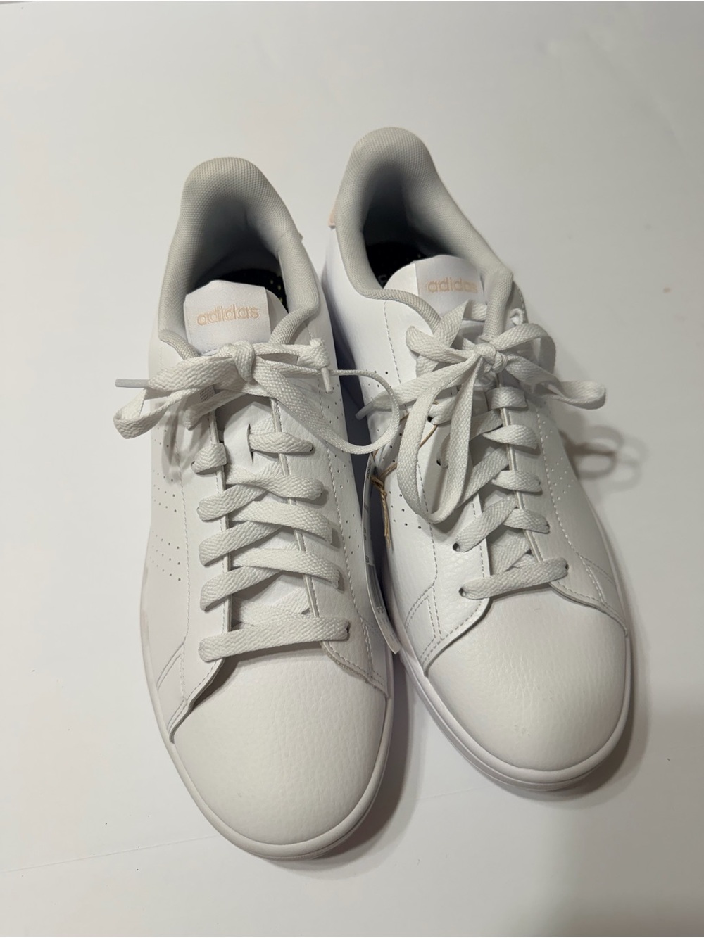 adidas White and Light Gray Women’s Sneakers